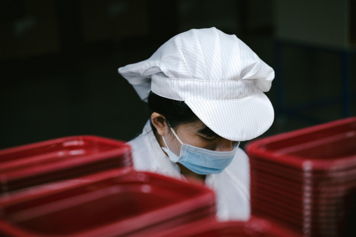 Pharmaceutical production worker